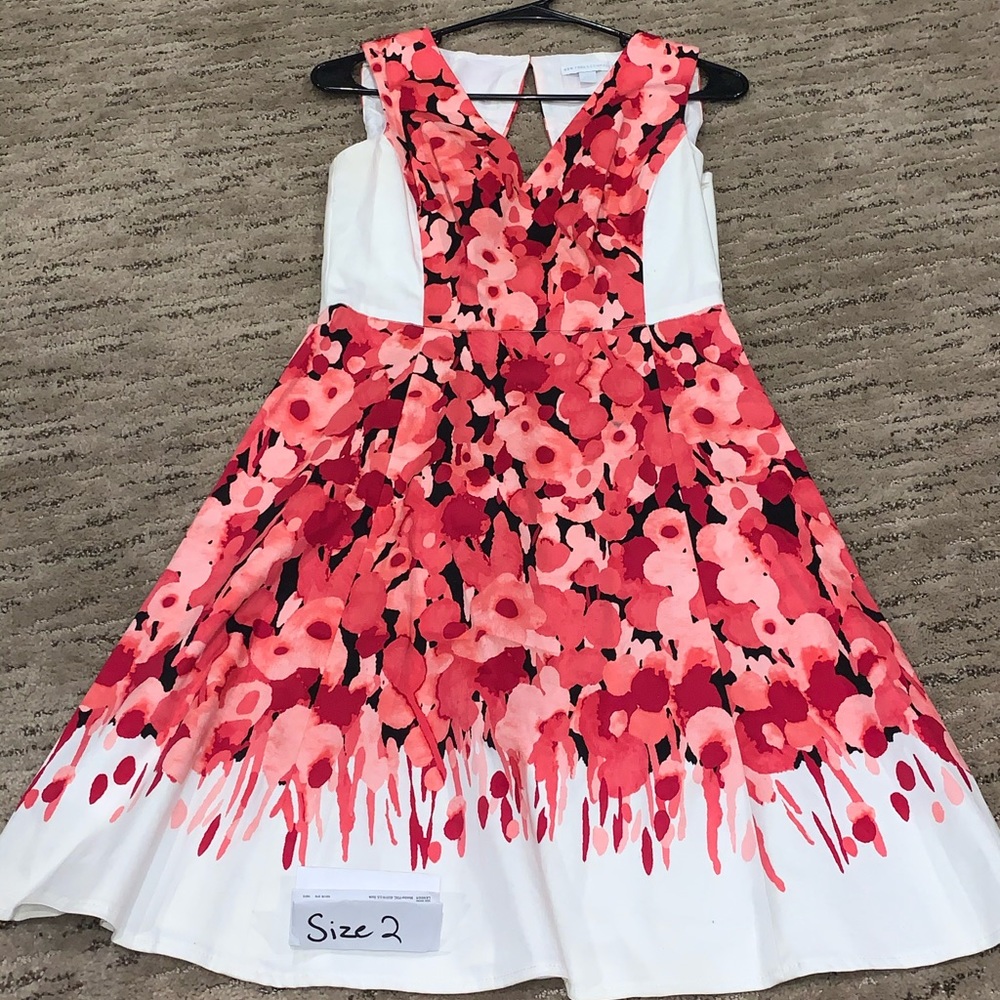 Floral spring dress